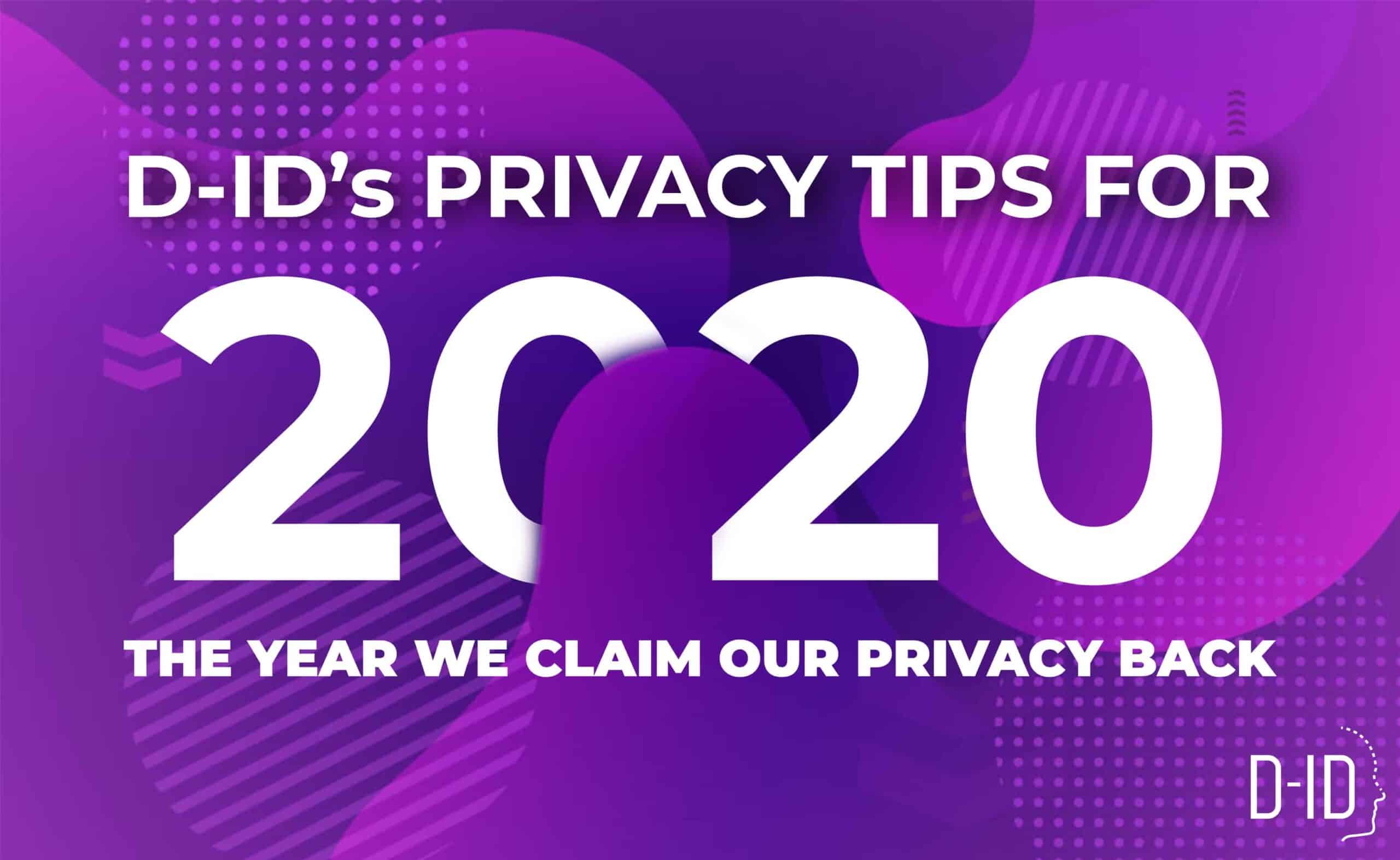 2020 The Year of Data Privacy