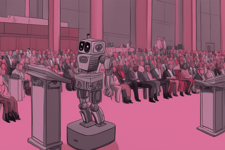 Regulators interviewing a robot