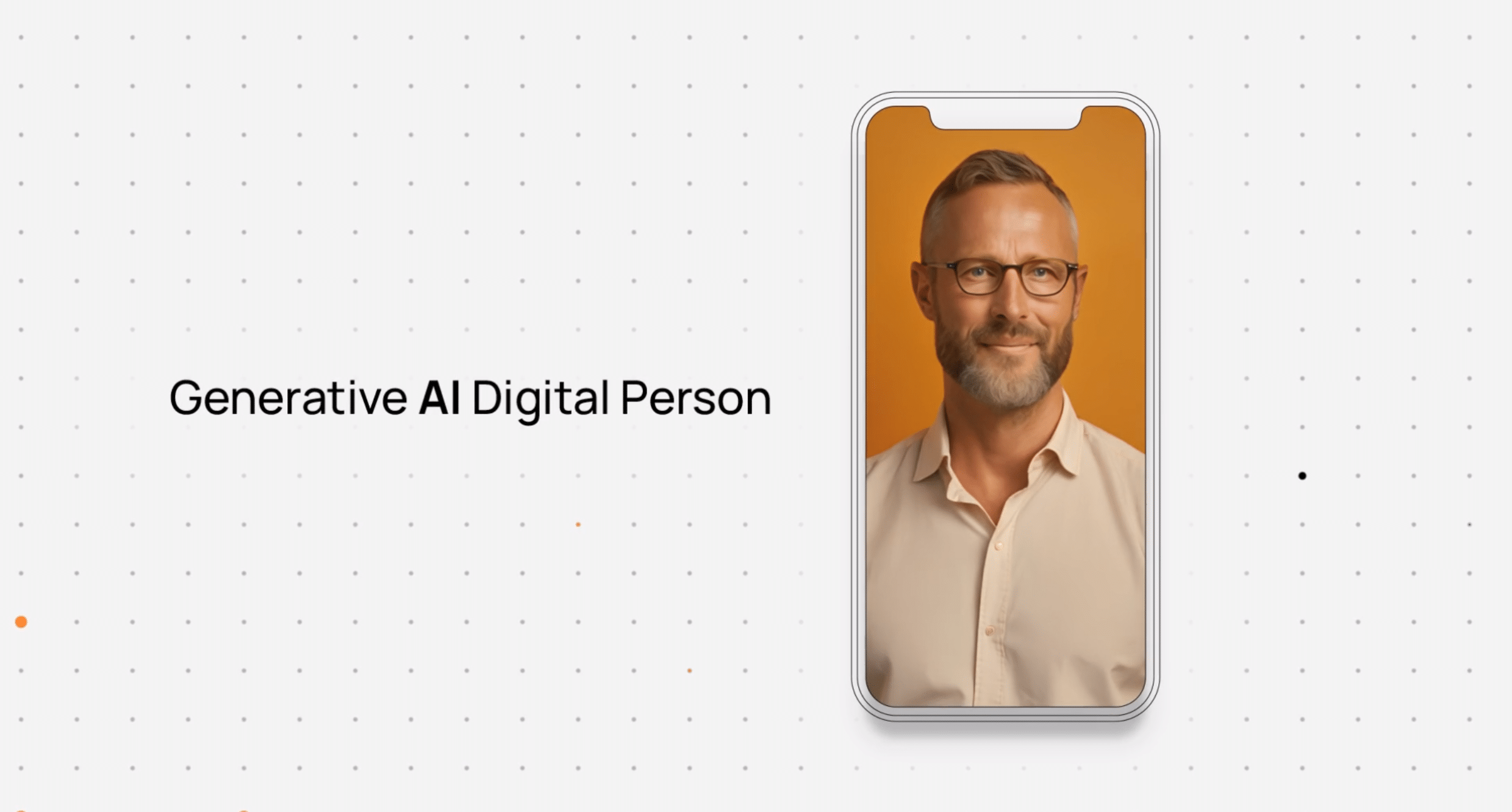 Generative AI digital person