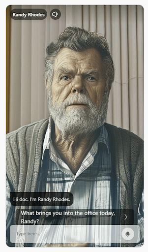 SIU Randy Rhodes virtual patient