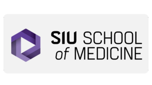 SIU Medicine logo with gray background 
