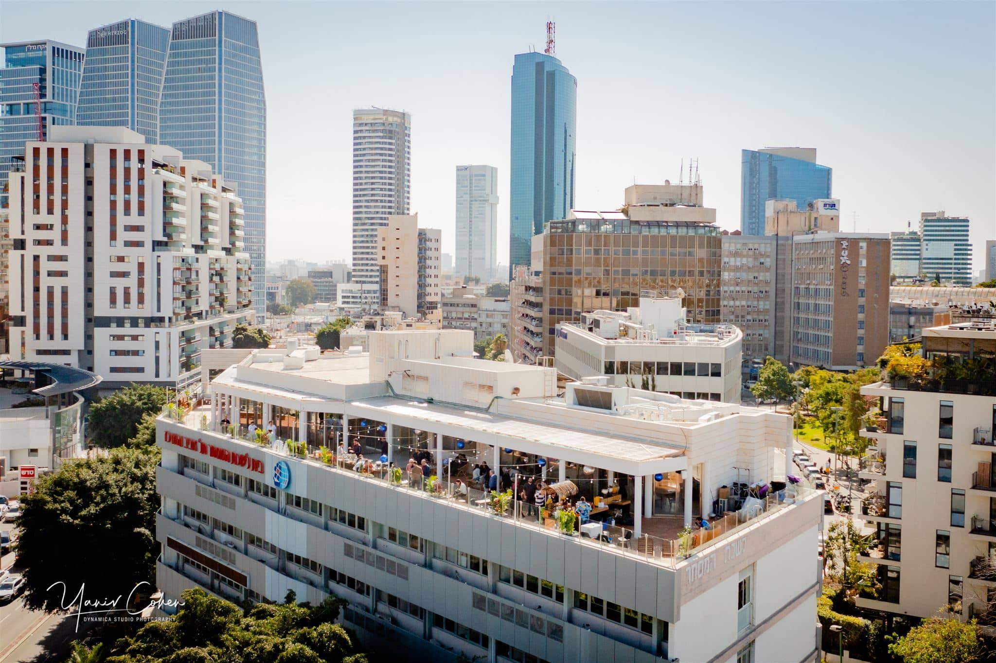 D-ID's rooftop Office